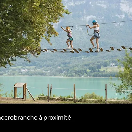 De France La Marmotte Avec Terrasse Privative Proche Du D'aiguebelette Apartment *